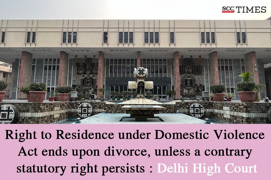 Right to residence after divorce