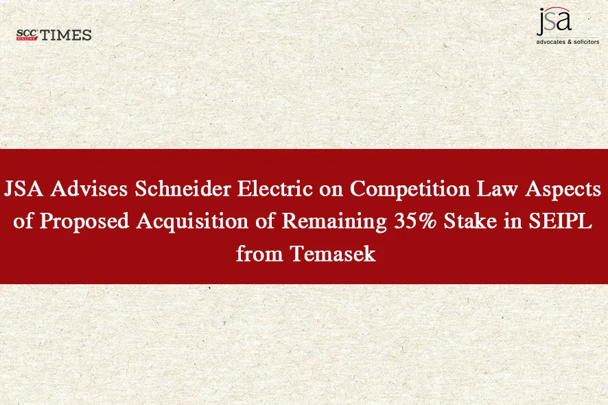 Schneider Electric SEIPL acquisition
