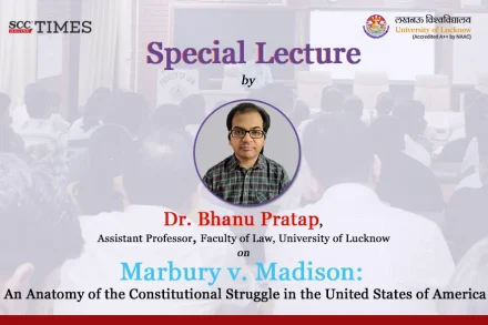Special Lecture on Marbury v. Madison