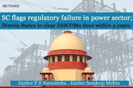 Supreme Court DISCOM dues