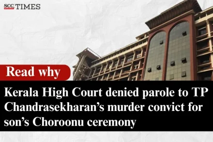 TP Chandrasekharan murder convict denied parole