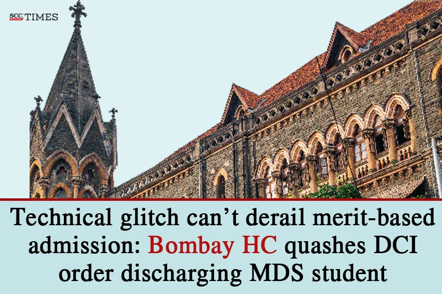 Technical Glitch Can't Derail Merit-Based MDS Admission