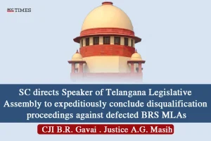 Telangana Assembly Speaker BRS MLAs defection