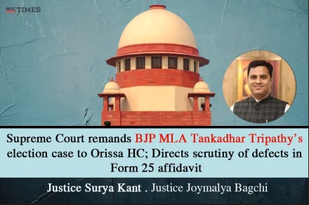 Tripathy Election Case