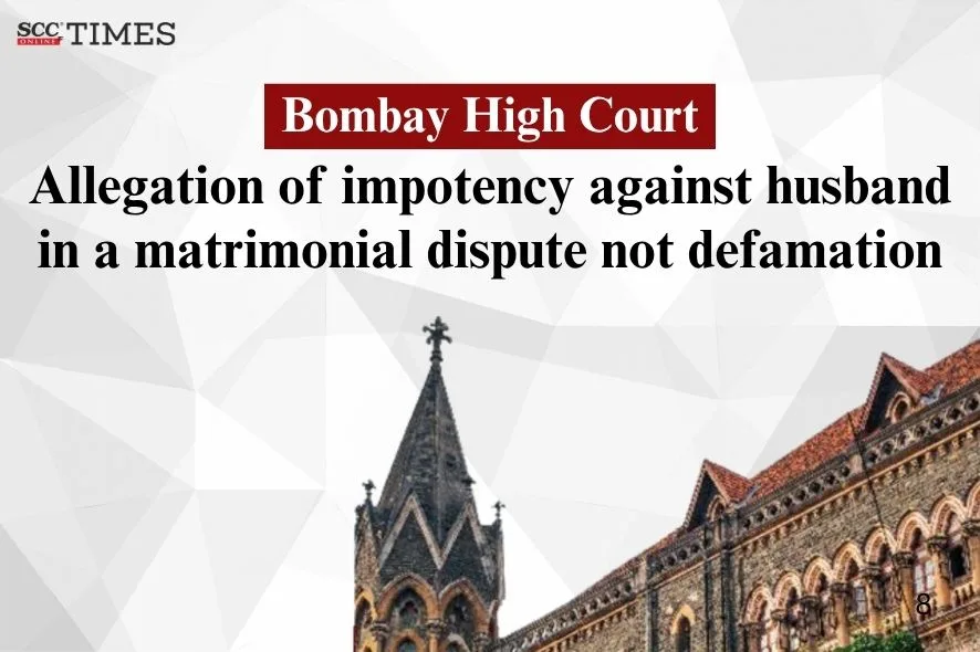 allegation of impotency not defamation