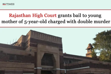 bail to young mother of a 5-year-old