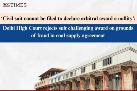 civil suit cannot nullify arbitral award