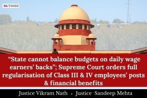 regularisation of Class III & IV employees