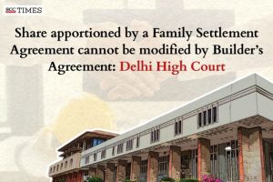 builder's agreement can't modify family settlement