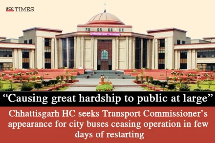 Chhattisgarh City Buses ceasing operation