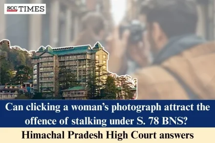 clicking woman's photograph not stalking