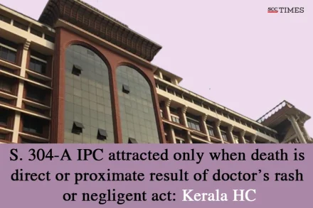 doctor's negligence directly causes death