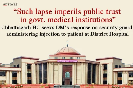 guard administering injection