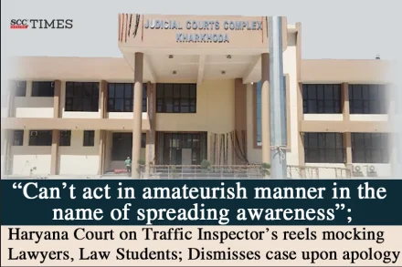 Traffic Inspector's video mocking Lawyers