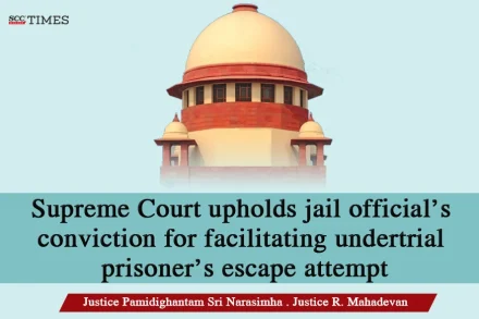 jail official convicted for helping prisoner's escape attempt