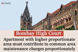 maintenance charges proportional to flat size