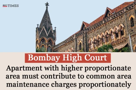 maintenance charges proportional to flat size