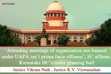 organisation not banned under UAPA