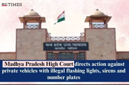 private vehicles with illegal lights