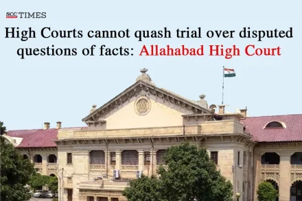 quash trial over disputed questions of facts