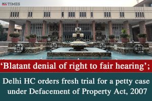 retrial in Defacement of Property Act 2007