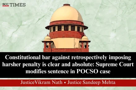 retrospectively imposing harsher penalty