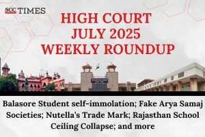 High Court Weekly Roundup