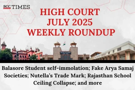 High Court Weekly Roundup