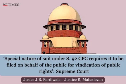 suit under S. 92 CPC