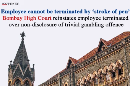 termination over non-disclosure of gambling offence