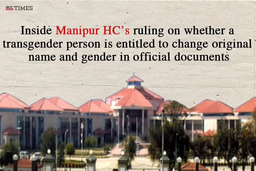 transgender person entitled to change name and gender