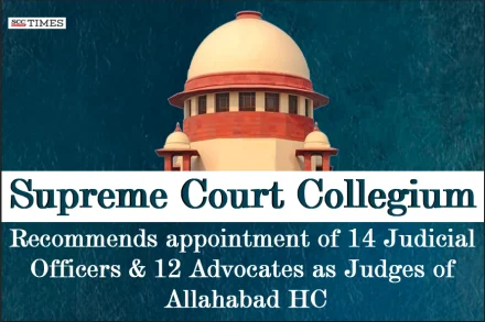 14 JOs & 12 Advocates recommended as Judges