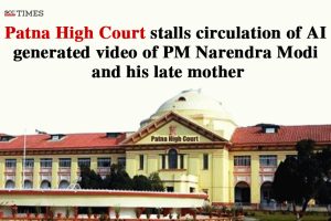 AI generated video of PM Modi