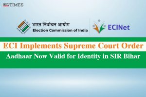 Aadhaar accepted in SIR Bihar