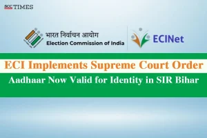 Aadhaar accepted in SIR Bihar