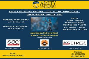 Amity law School National Moot Court Competition 2025