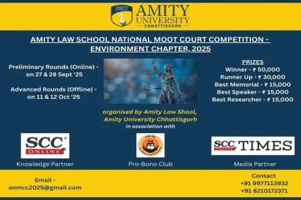 Amity law School National Moot Court Competition 2025