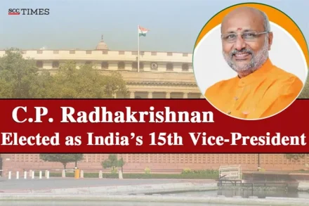 C.P. Radhakrishnan as Vice President