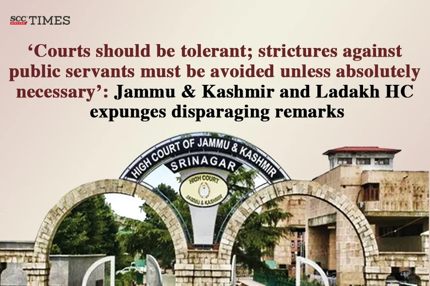Courts should be tolerant