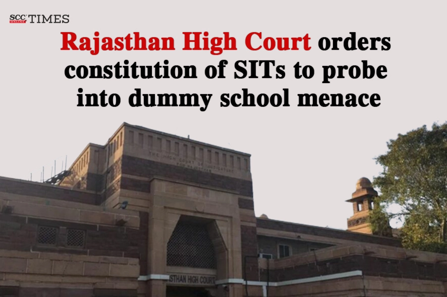 Dummy Schools in Rajasthan
