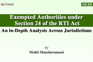 Exempted Authorities under RTI Act