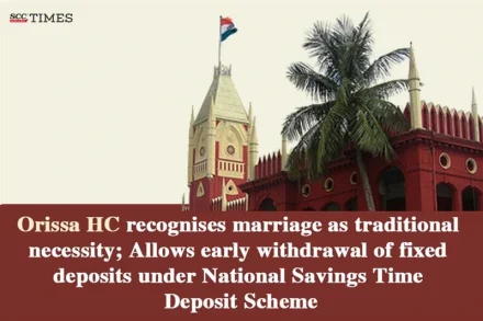 FD withdrawal for marriage