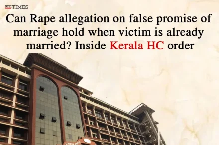 False promise of marriage when victim married