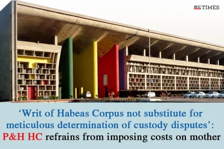 Habeas Corpus not substitute in custody disputes