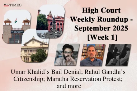 High Court cases from September 2025