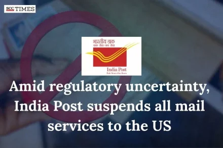 India Post suspends U.S. mail
