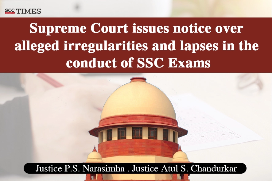 Irregularity in SSC Exams