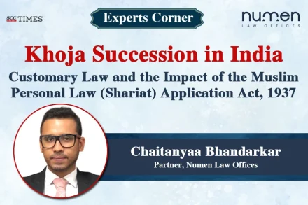 Khoja succession law India