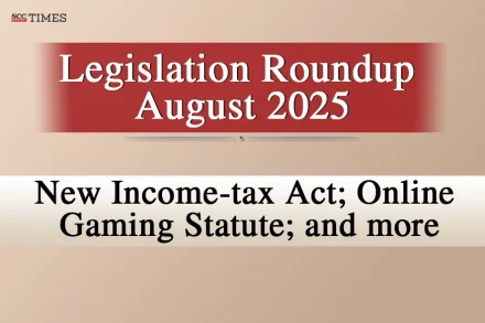 Legislation Roundup August 2025