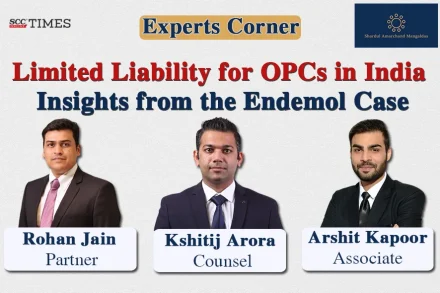 Limited Liability for OPCs in India